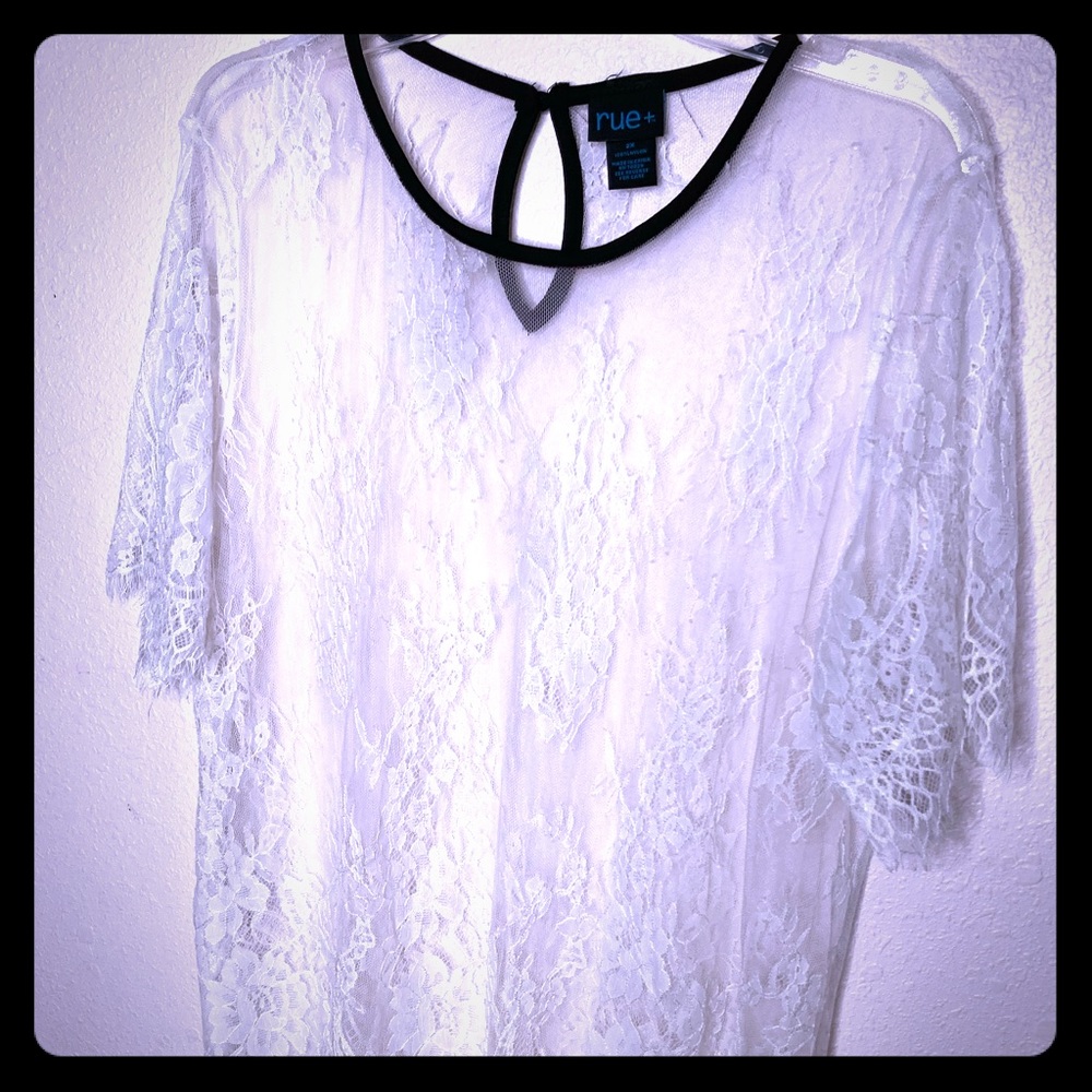 White Lace Top